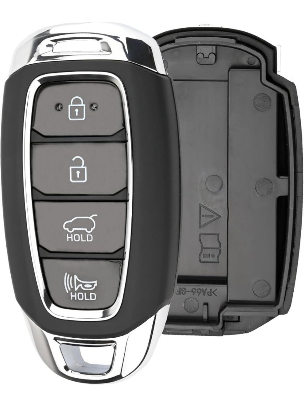 Key Fob Shell Case for Veloster 2017-2019 - 2PCS Durable Replacement Cover